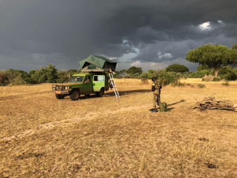 Oeganda - Kamperen aan de Nijl