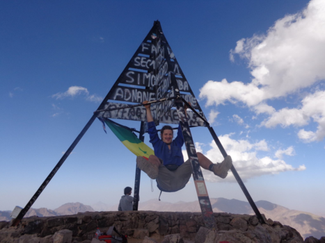 Atlasgebergte - Eerste mannelijke bevalling op 4167m (2013, Jebel Toubkal, Altasgeberte, Marokko)