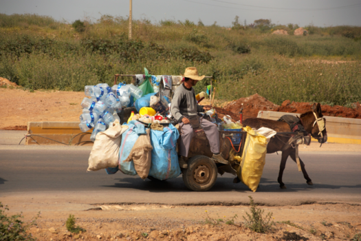 Marokko - Plastic verzamelen in Marokko