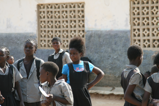 Zambia - schoolkinderen
