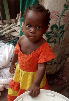 Kotu Beach - Girl at Serekunda market