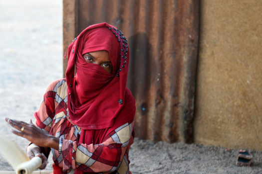 Egypte - Bedoeinen meisje