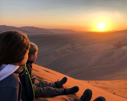 Namibië - Zonsopkomst bij Dune 45, Namibië