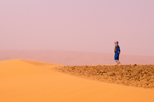 Marokko - Bedouine in de woestijn