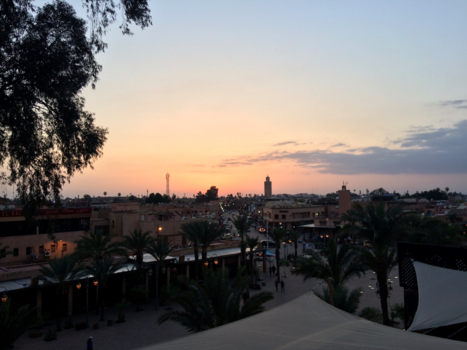 Marrakesh - Marrakech sunset
