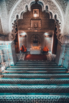 Marrakesh - Mozaïk in Marrakech