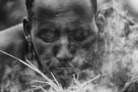 Tanzania - Making Fire