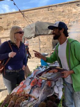 Marrakesh - Verse vis in de haven van Essouira