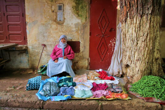 Marokko - veel vrouwen die de kost verdienen