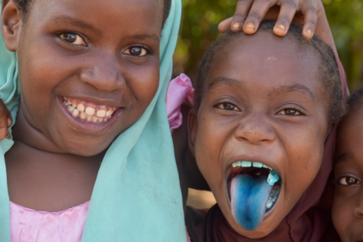 Stranden van Zanzibar - Pipi (snoepjes) plezier!
