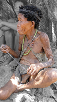 Namibië - San-vrouwtje