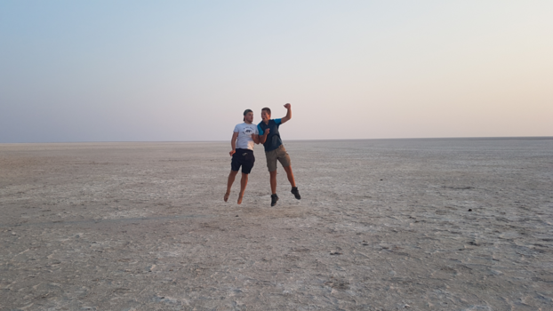 Makgadikgadi Pan - Reis naar de maan?