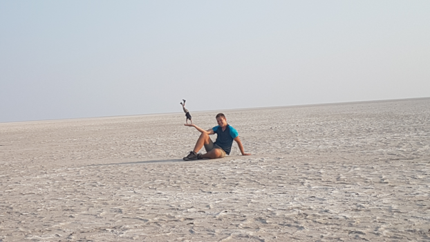 Makgadikgadi Pan - Gebruik je omgeving