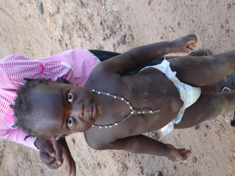 Gambia - In afwachting van een snoepje.