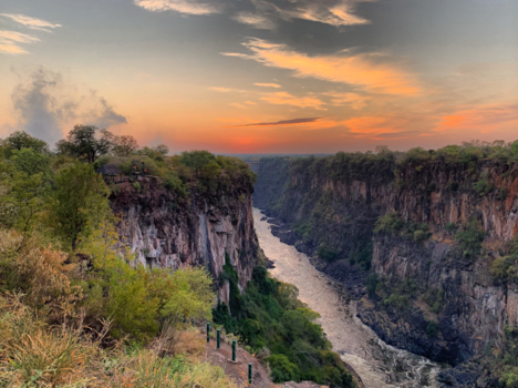 Victoria Falls (Zimbabwe) - Sunrise Vic Falls Zimbabwe 🇿🇼
