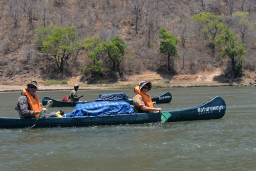 Zimbabwe - In de kano op de Zambezi