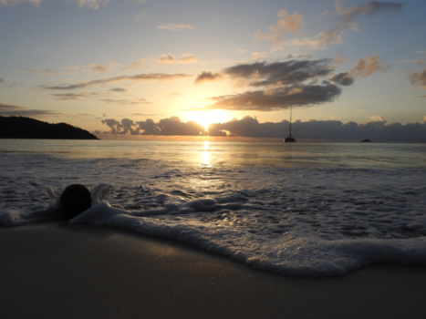 Seychellen - Coconut sunset