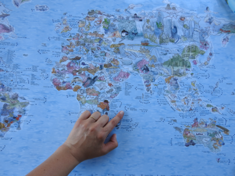 Seychellen - aanduiding.