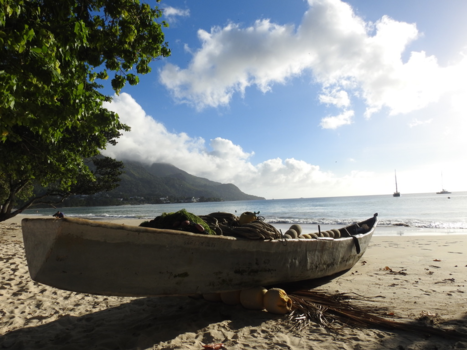 Seychellen - on the beach