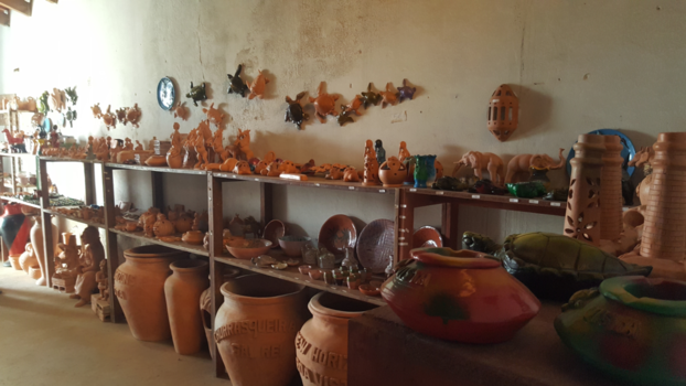 Boa Vista - Winkel bij pottenbakkerij