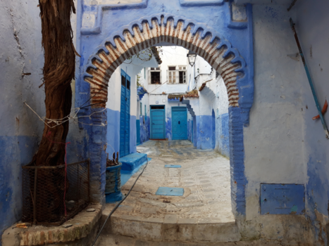 Chefchaouen - de blauwe poort