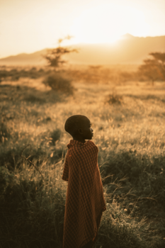 Uganda National Museum - Morning in the Kraal. (Karamoja, Uganda)