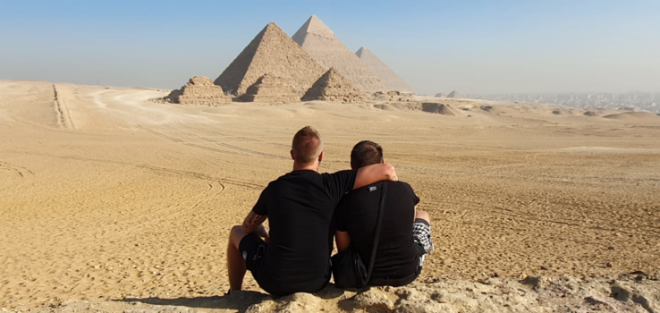 Egypte - From the bottom to a view ! 33 years of friendship ❤☝🏼💯