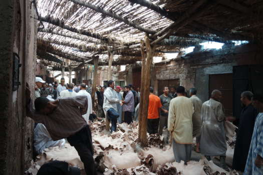 Marokko - Leather Market Marokko