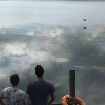 Stranden van Zanzibar - Cloudy mirror