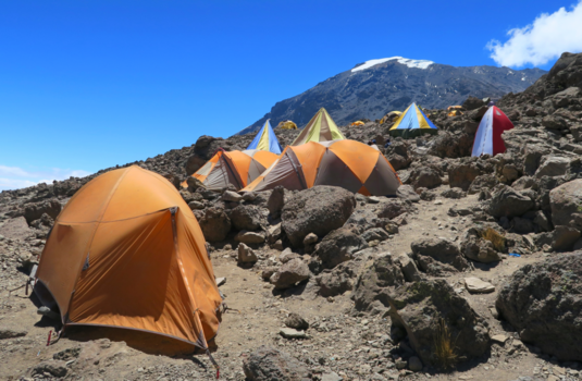 Kilimanjaro - Barafu camp
