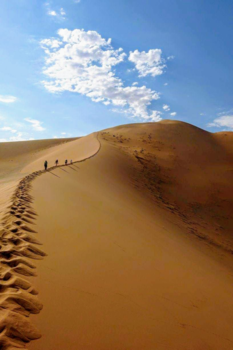 Sossusvlei - Big Momma Mountain in Namibië
