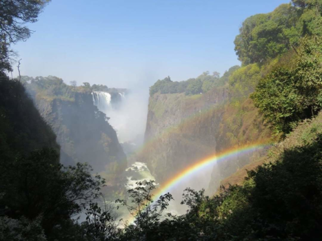 Victoria Falls (Zimbabwe) - Victoria Falls in volle glorie