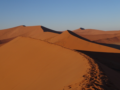 Sossusvlei - Sossus Dune 45  Wauw!!!!