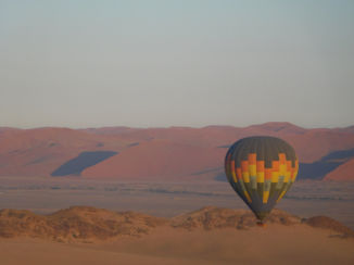 Namibië - ballonvlucht!