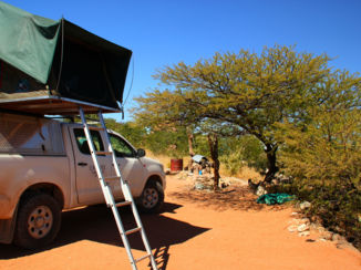 Namibië - camping