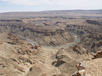 Namibië - De Fisch River Canyon.