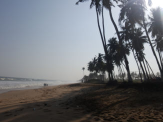 Ghana - Het strand van cape coast