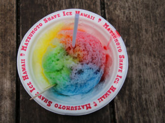 Pacific Island Travel - Shaved Ice, Delicious!