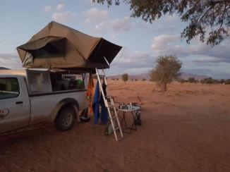 Riksja Namibië & Botswana - Kamperen bij de Sossusvlei