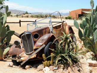 Namibië - Solitaire, het plaatsje dat Ton van der Lee op de kaart zette met zijn gelijknamige boek