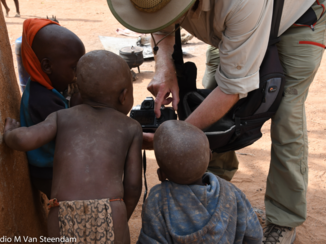 Namibië - interaktie