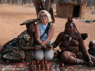 Namibië - sisterhood-verbroederen met Himba en Herero -:)