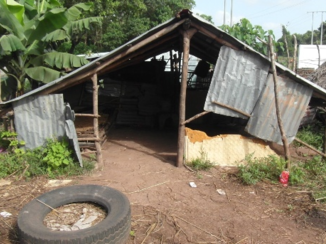 Gambia - Hut veemarkt