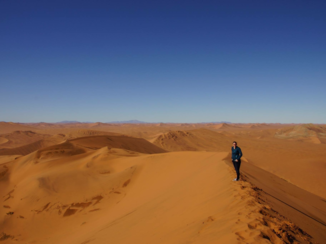 Sossusvlei - On top of big daddy dune
