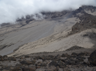 Kilimanjaro - weersverandering met de minuut.