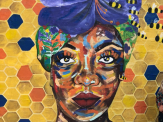 Victoria Falls of Mosi-oa-Tunya - Schilderij Bee, Livingstone, Zambia