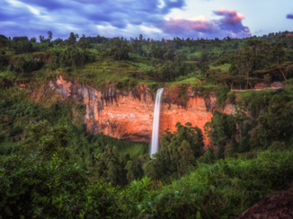 Sipi Falls - Grootste waterval Sipi Falls vanaf Sipi Falls Lodge